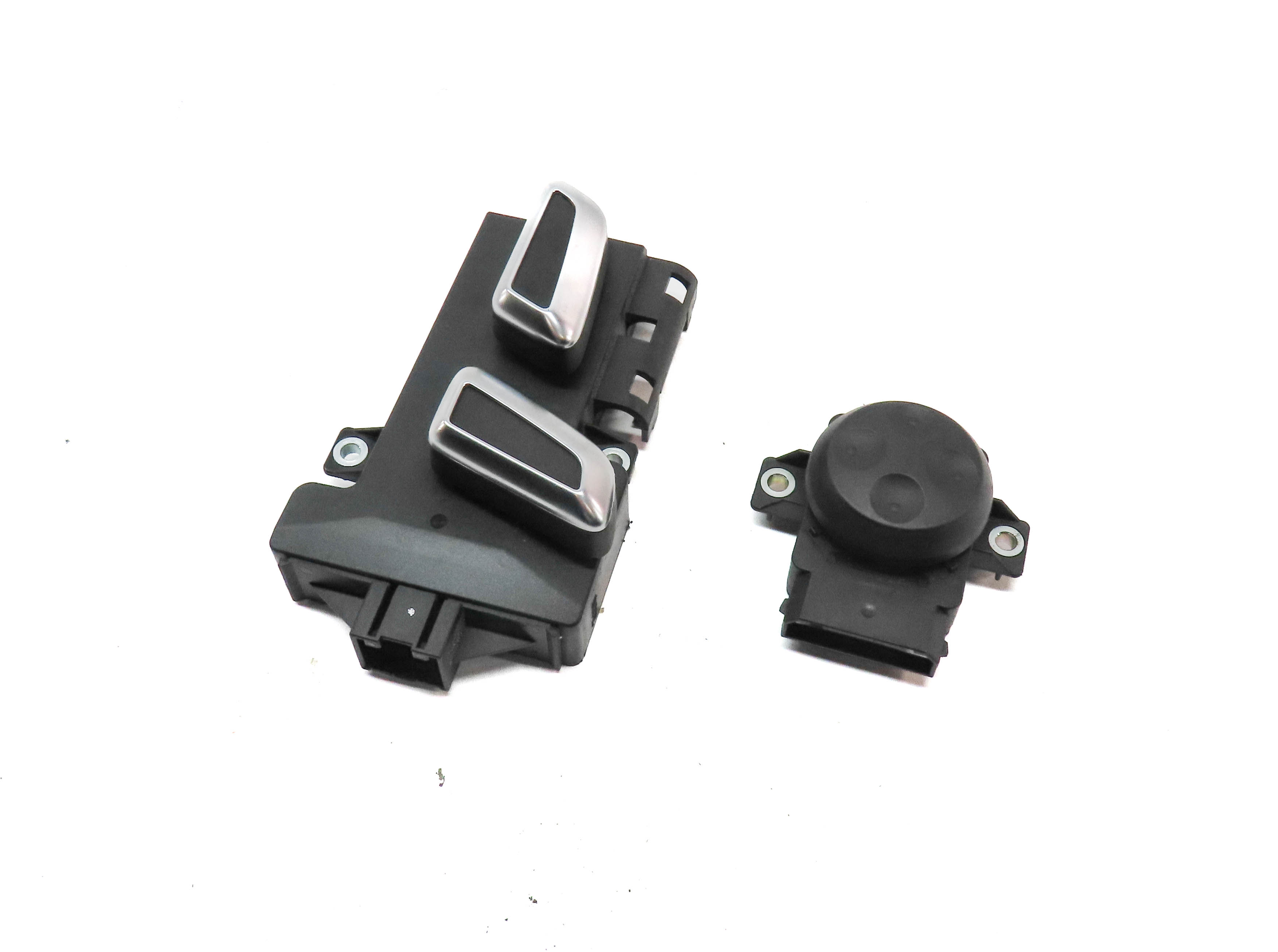 2013 AUDI S4 (B8 8K) FRONT LEFT DRIVER SEAT POSITION LUMBAR ADJUST SWITCH SET/2 — exact item pictured